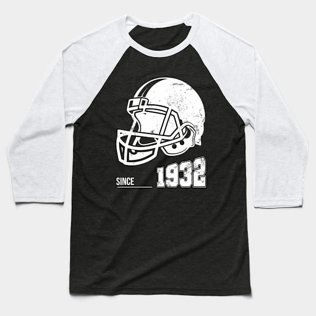 Football 1932 Baseball T-Shirt by Aloenalone